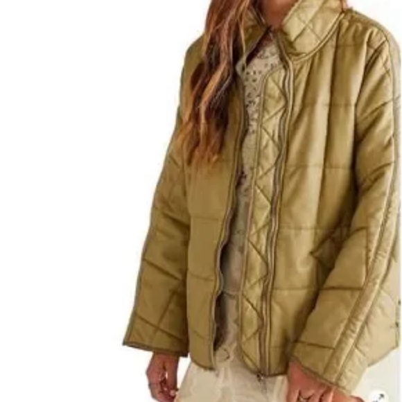 Free People Vegan Leather Dolman Jacket - Picture 4 of 5